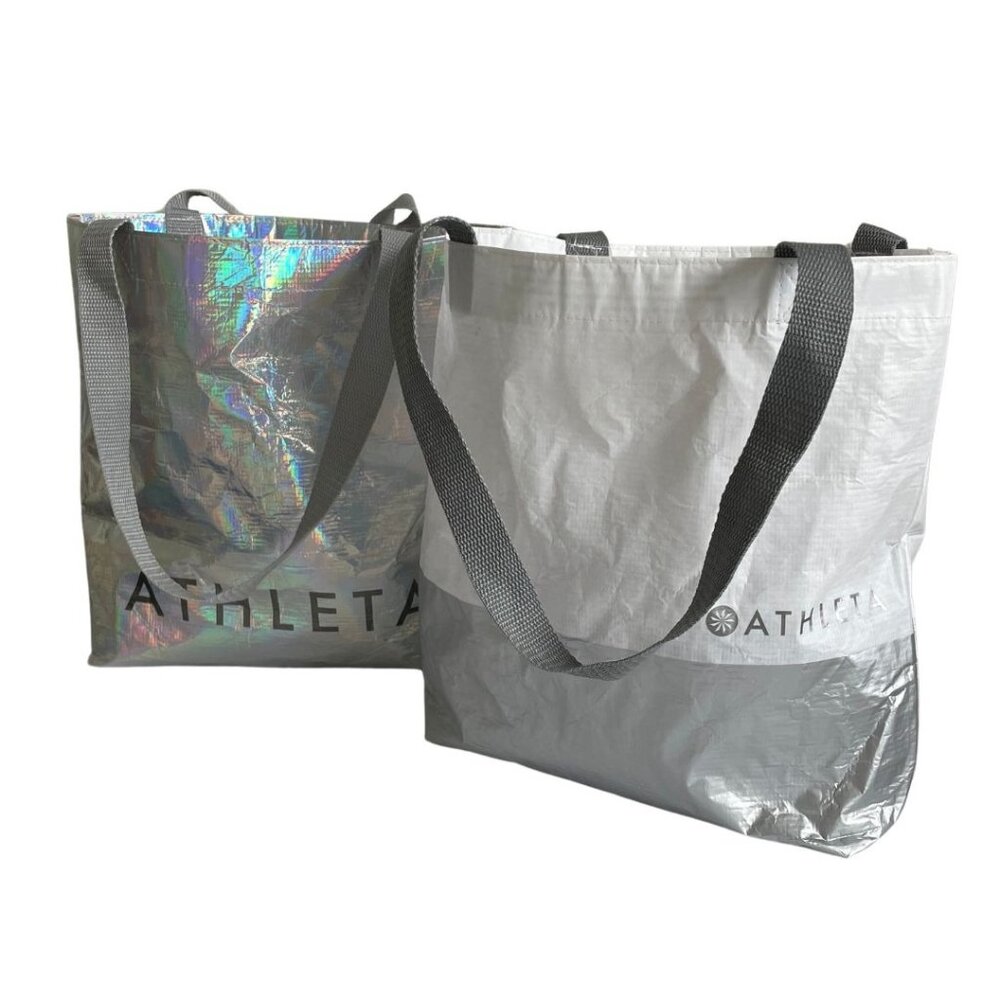 Athleta Recycled Medium Shopping Tote Bags (2)